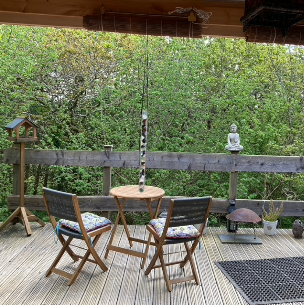 Cornwall Beauty Aesthetics woodland deck